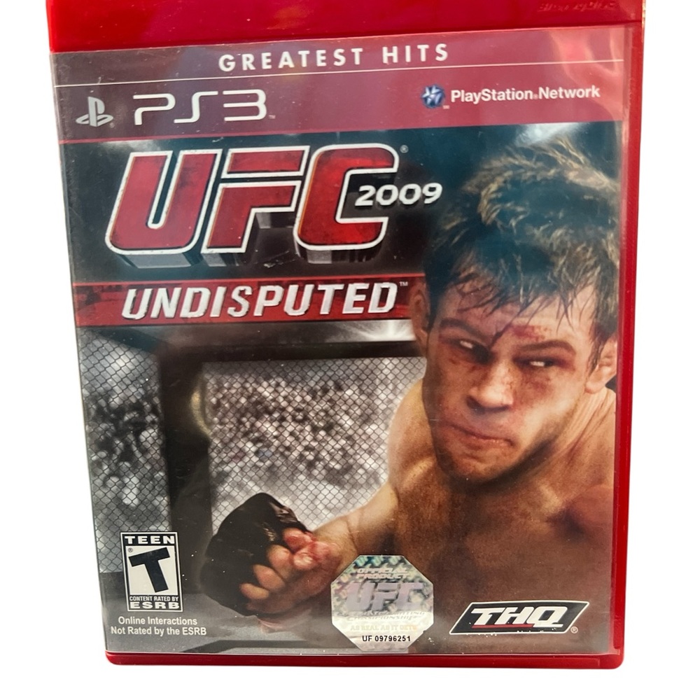 PS3| Greatest Hits of UFC  2009 undisputed
